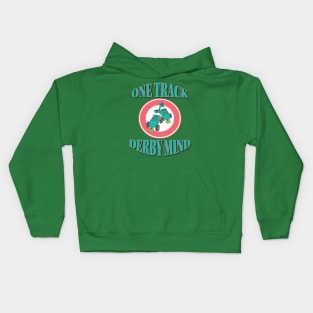 Roller Derby - One Track Derby Mind Kids Hoodie